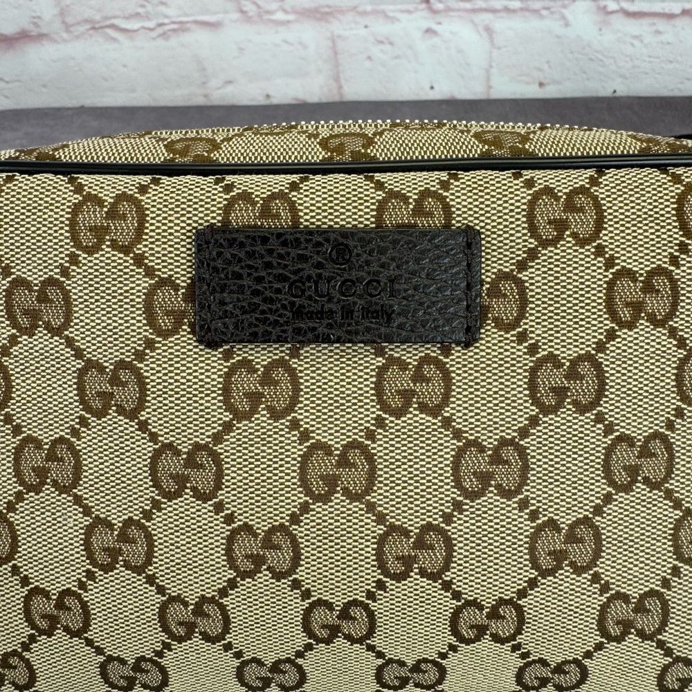 Gucci Beige and Brown Monogram Bag - Picture 4 of 13